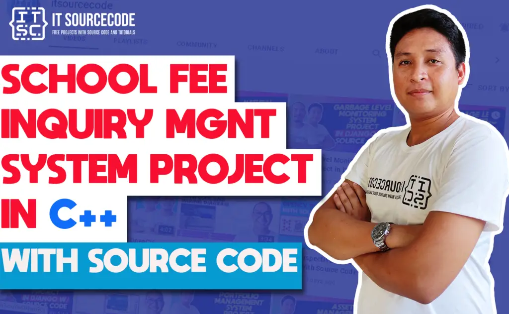School Fee Inquiry Management System Project in C++ with Source Code