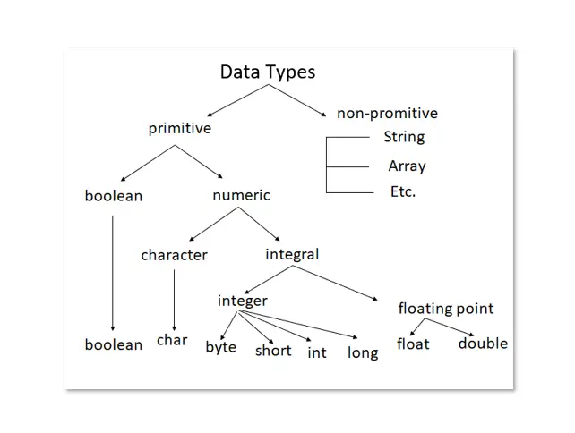 Eight Primitive Data Types In Java