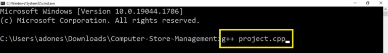Computer Store Management System Project in C++ with Source Code