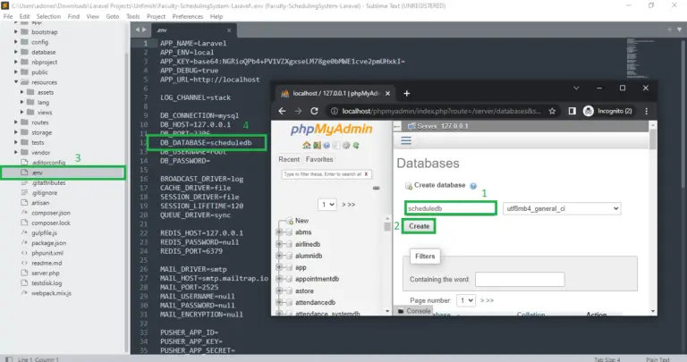 Faculty Scheduling System Project in Laravel with Source Code