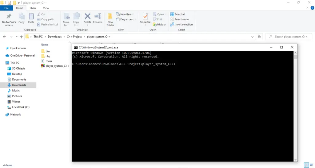 Player Management System Project in C++ with Source Code