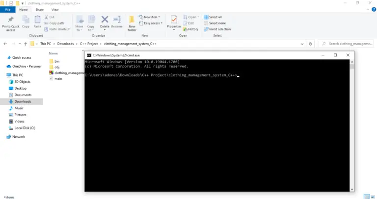 Clothing Management System Project in C++ with Source Code - 2022