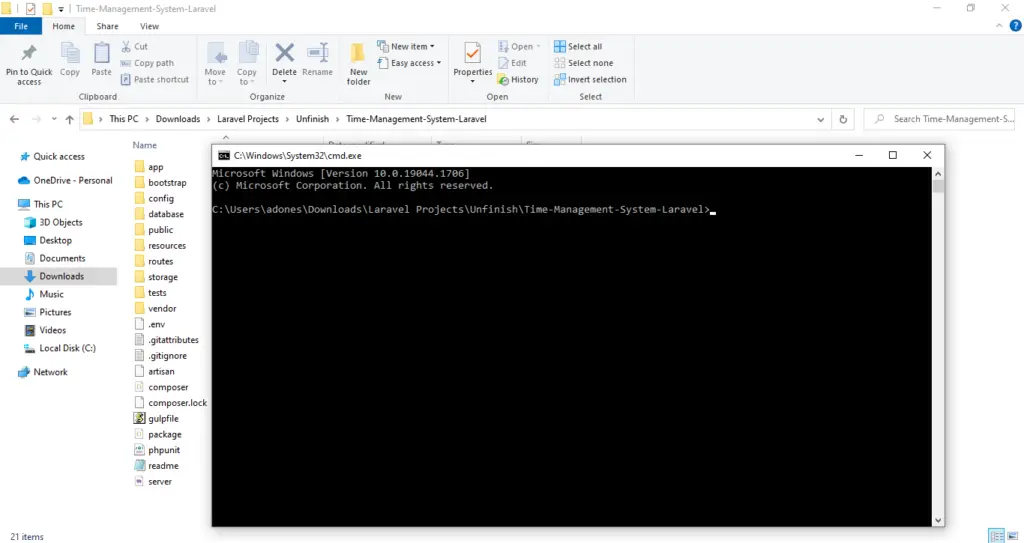 Time Sheet Management System Project in Laravel with Source Code
