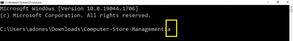 Computer Store Management System Project in C++ with Source Code