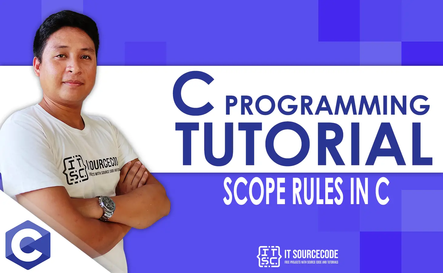 scope rules in C