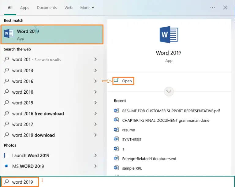 What Are Different Parts Of MS Word Window And Functions?