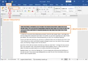 How to Change Font Style in Microsoft Word