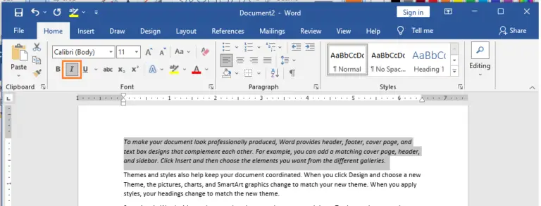 How to Change Font Style in Microsoft Word