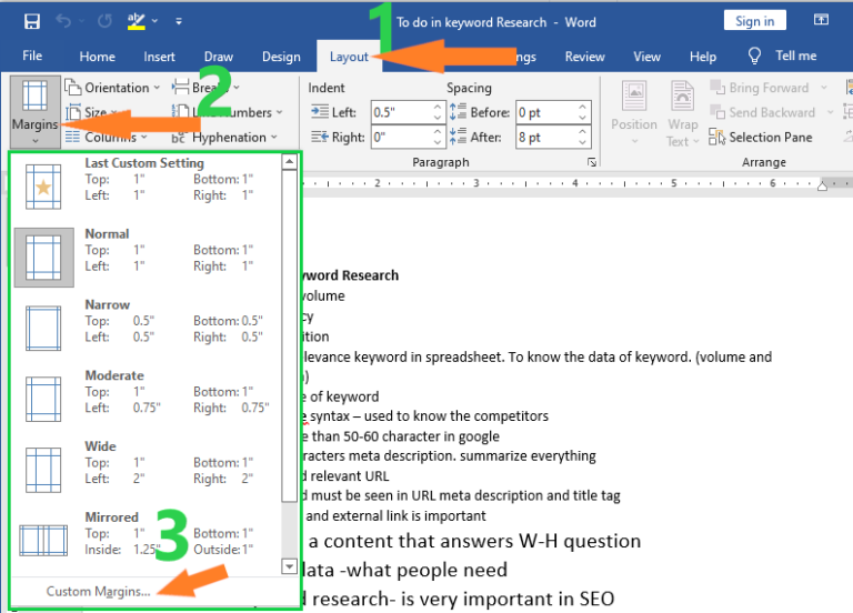 how-to-adjust-page-margin-in-word-three-different-ways