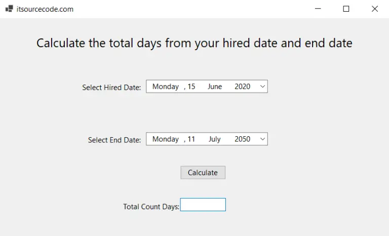 DateTimePicker Control In VB.net - Properties, Method And Events