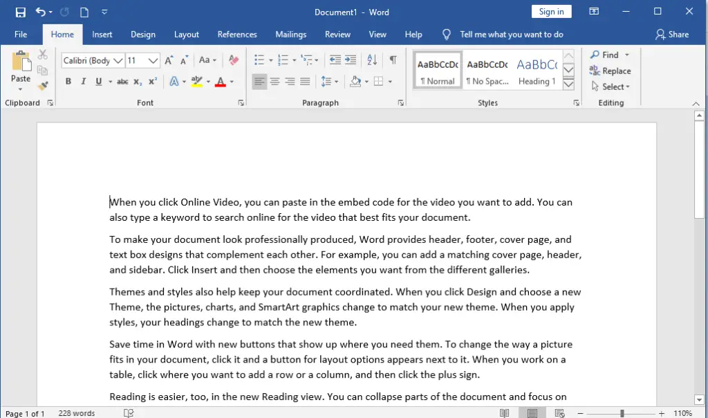 How to Delete Text in MS Word - Delete Text in MS Word