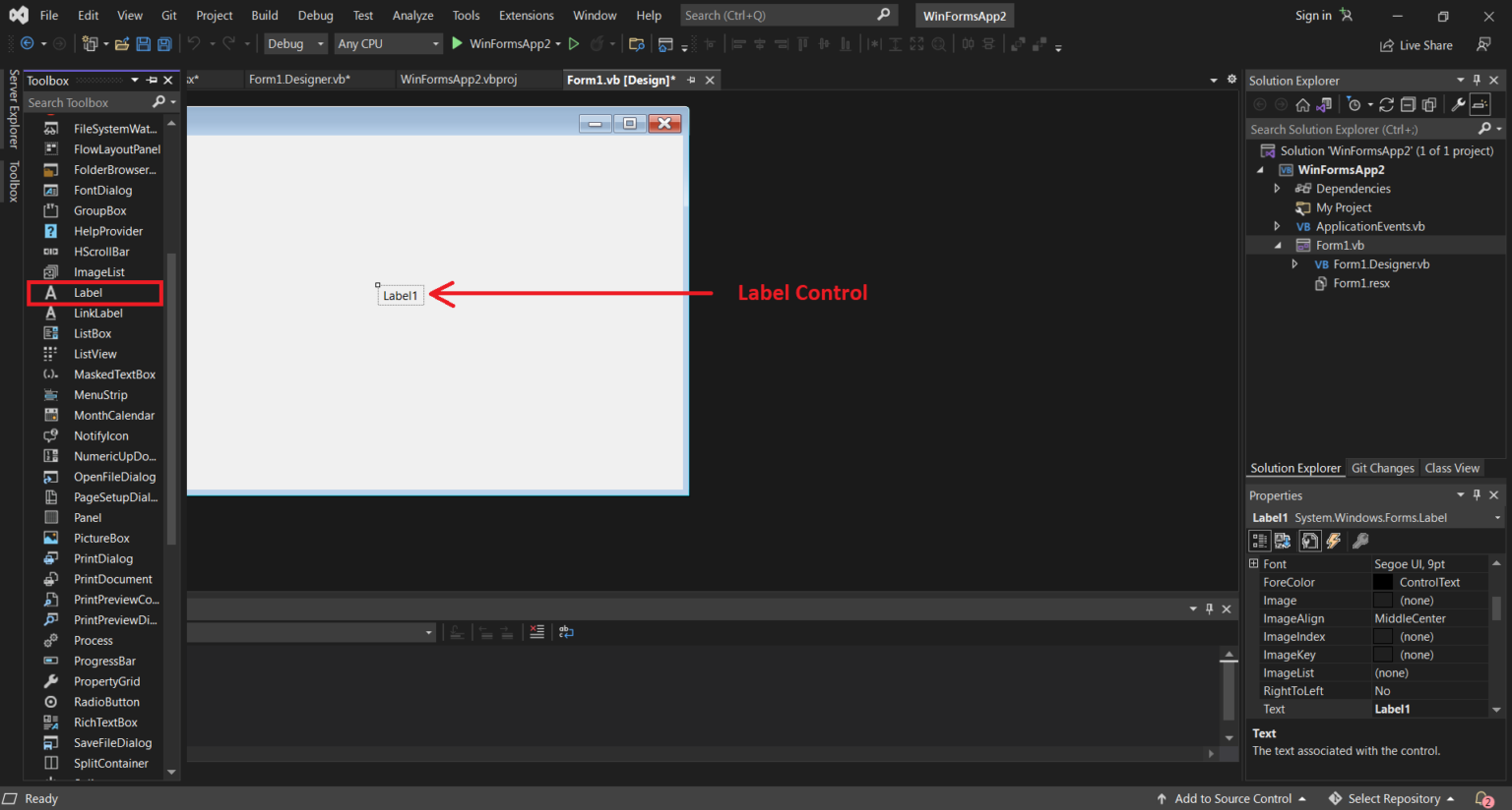Vb Label Control Label Control in VB.NET (2026 Tutorial)