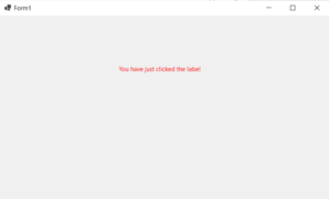 Label Control in VB.net - What is Label Control in VB.net