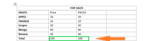 How To Add Formula To A Table In Word