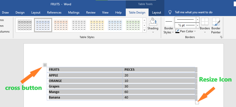 Auto Resize Table In Excel