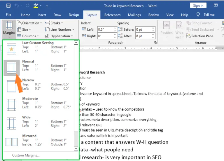 how-to-adjust-page-margin-in-word-three-different-ways