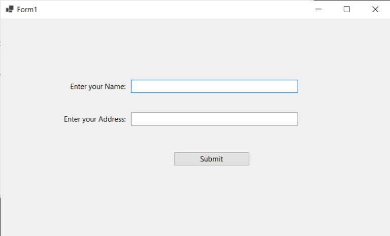 Form Controls In VB.net - Windows Form Controls In VB.net