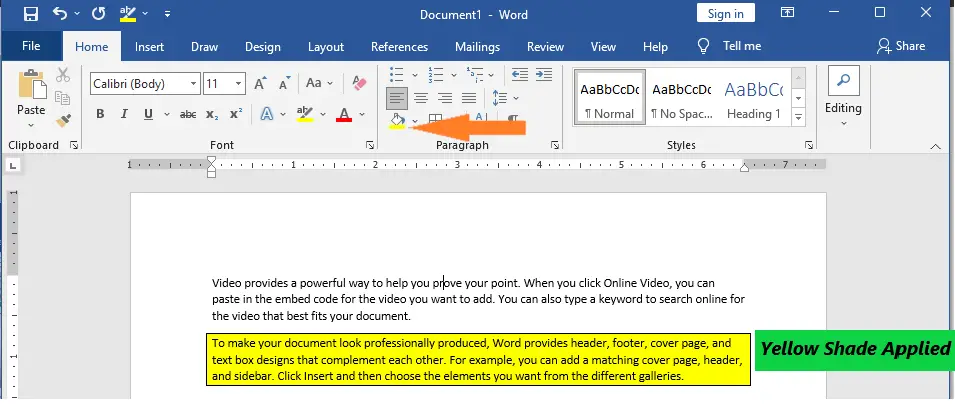 Border Shading In Ms Word Youtube | NBKomputer