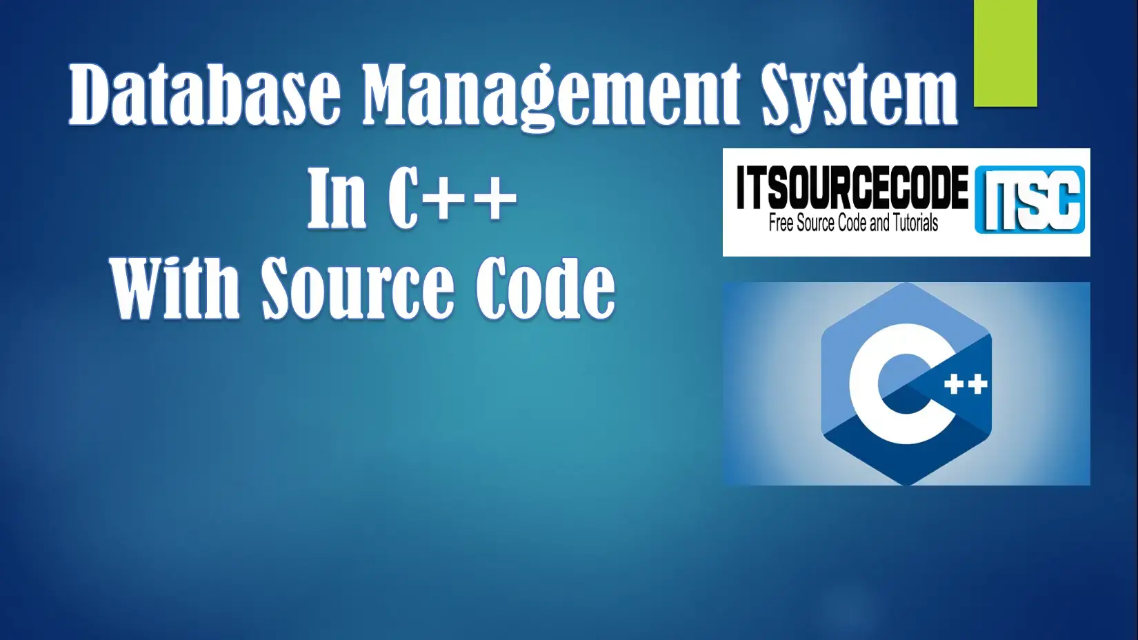 Database Management System In C++ With Source Code