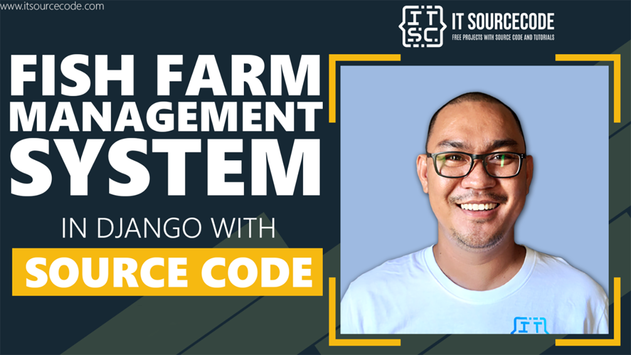 Fish Farm Management System Project in Django Source Code