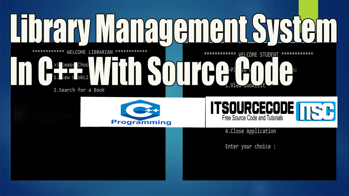 Library Management System Project In C++ With Source Code