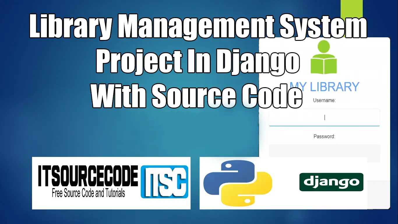 Library Management System Project In Django With Source Code