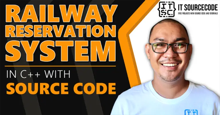 Railway Reservation System Project in C++ With Source Code