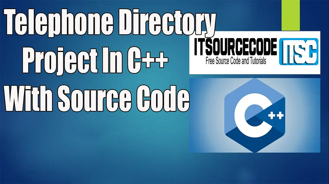 Telephone Directory Program In C++ With Source Code