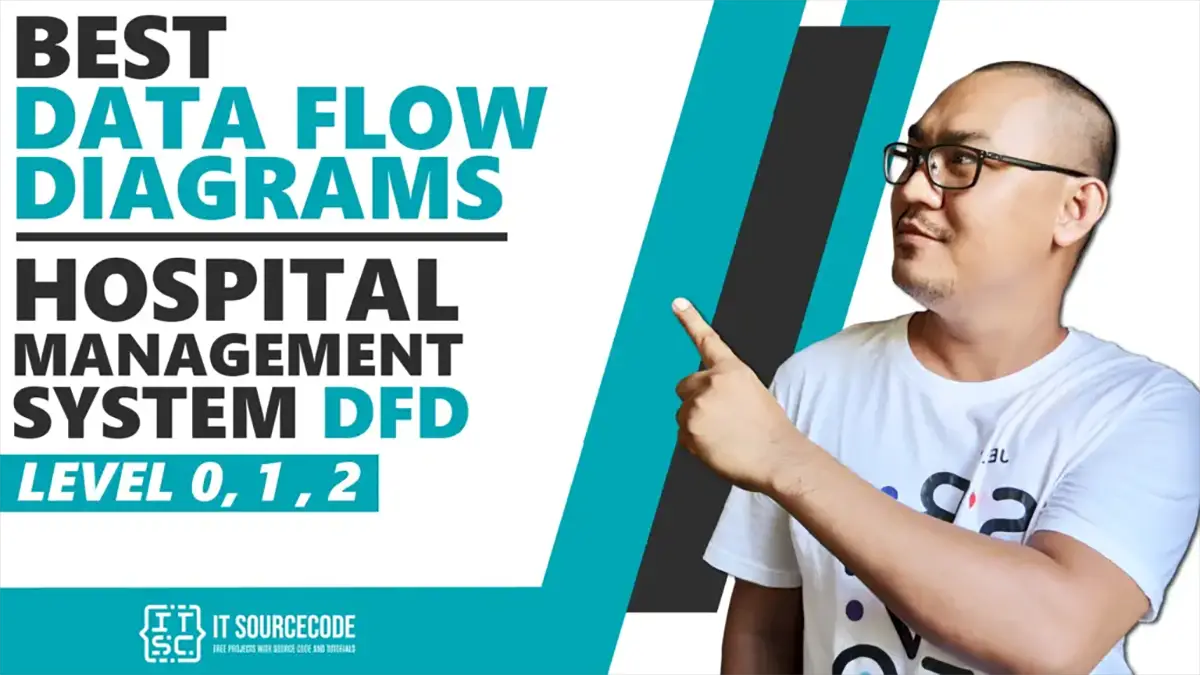 Best Data Flow Diagram Hospital Management System DFD Level - 0-1-2