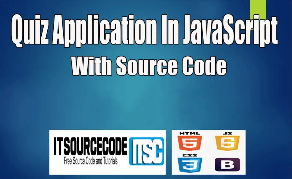 JavaScript Quiz Source Code