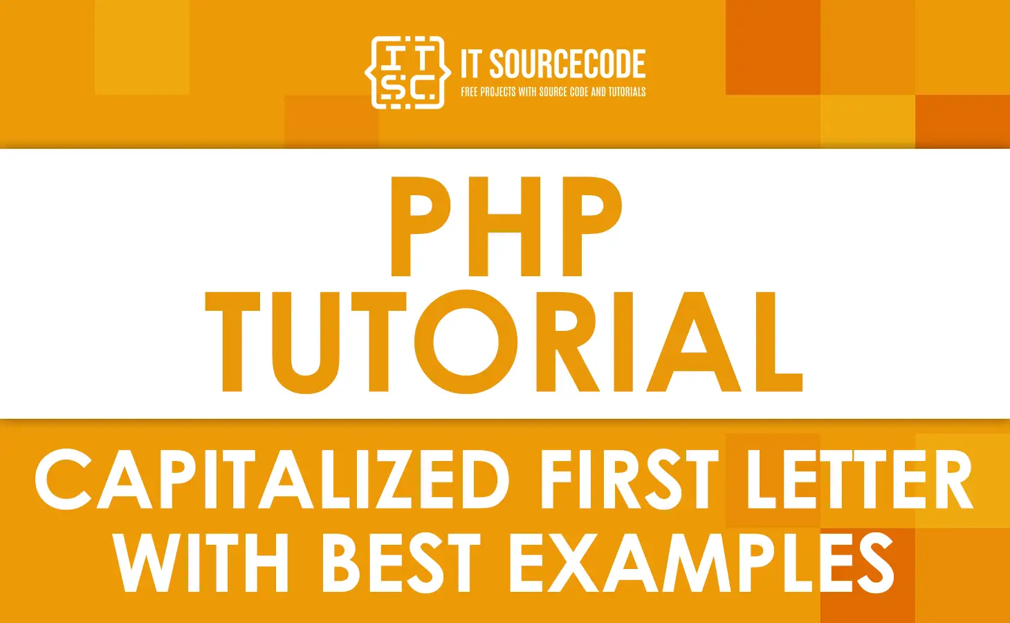 PHP Capitalize First Letter with Best Example