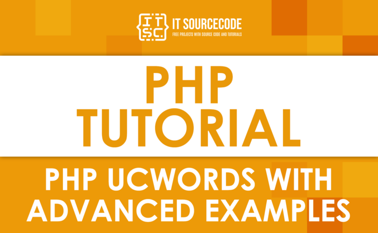 PHP Ucwords (Advanced Examples)