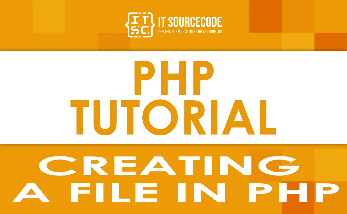 Creating a file in PHP
