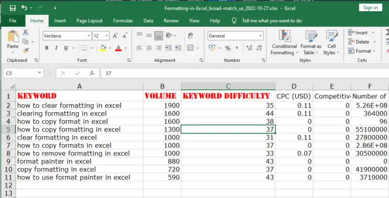 How To Format Cells In Excel With Examples