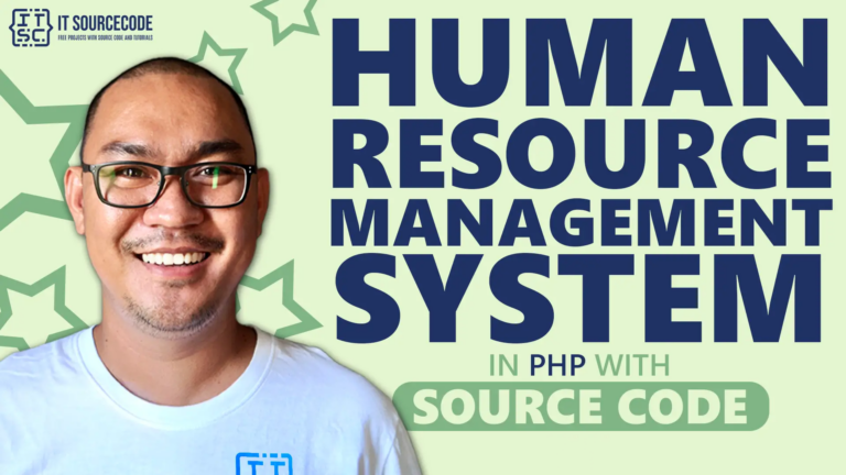 Human Resource Management System in PHP with source code