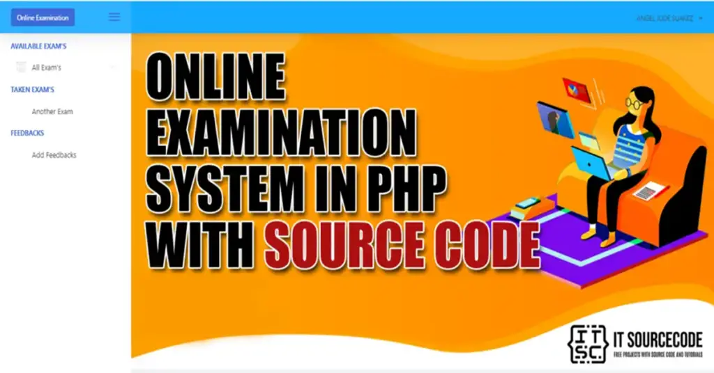 Online Examination System In PHP With Free Source Code