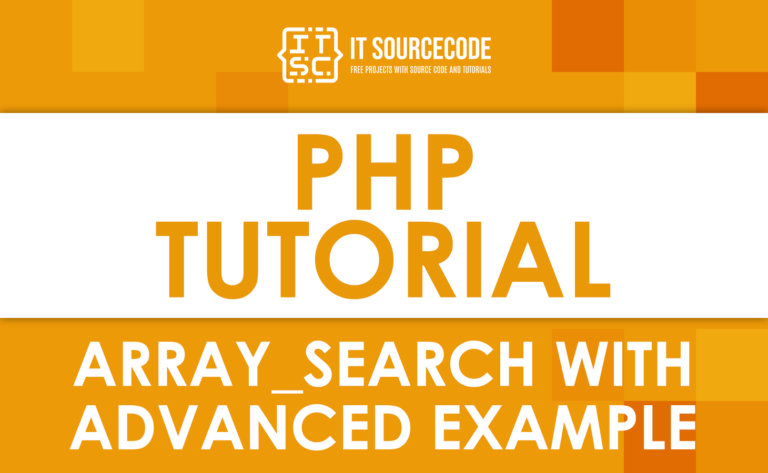 PHP Array_Search with Advanced Example