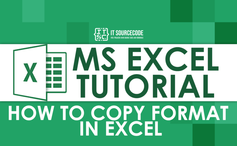 How To Copy Format In Excel