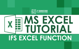 IFS EXCEL FUNCTION