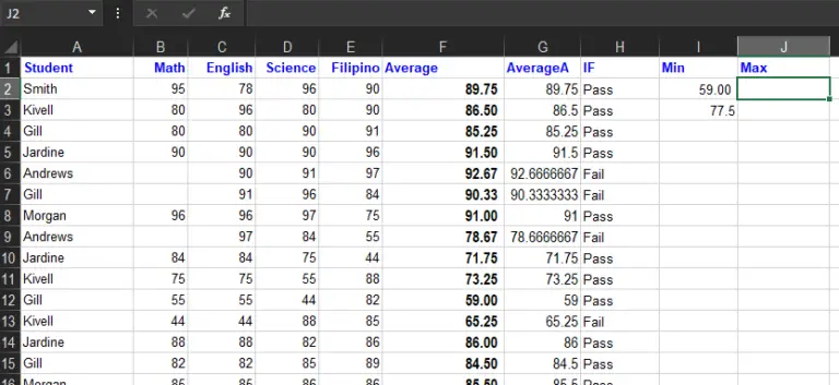 How To Use Max Function In Excel With Examples and Tricks