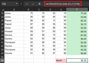 How To Calculate Mean on Excel Easy Steps