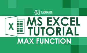 max excel function