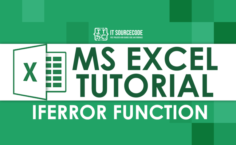 IFERROR FUNCTION EXCEL