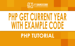 PHP Get Current Year