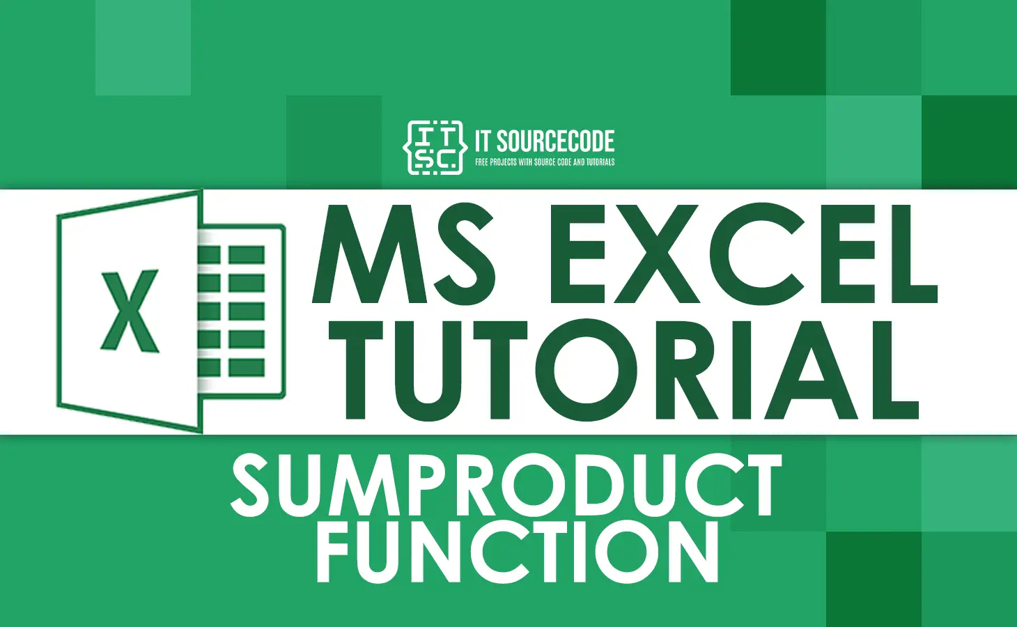 SUMPRODUCT FUNCTION IN EXCEL