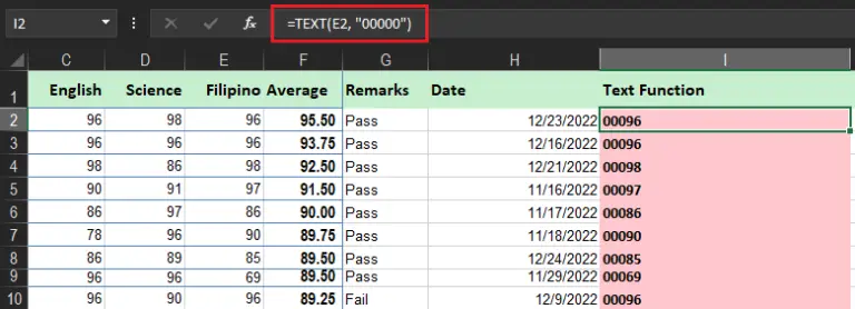 Excel Text Function With Examples, Formula and Tips To Use