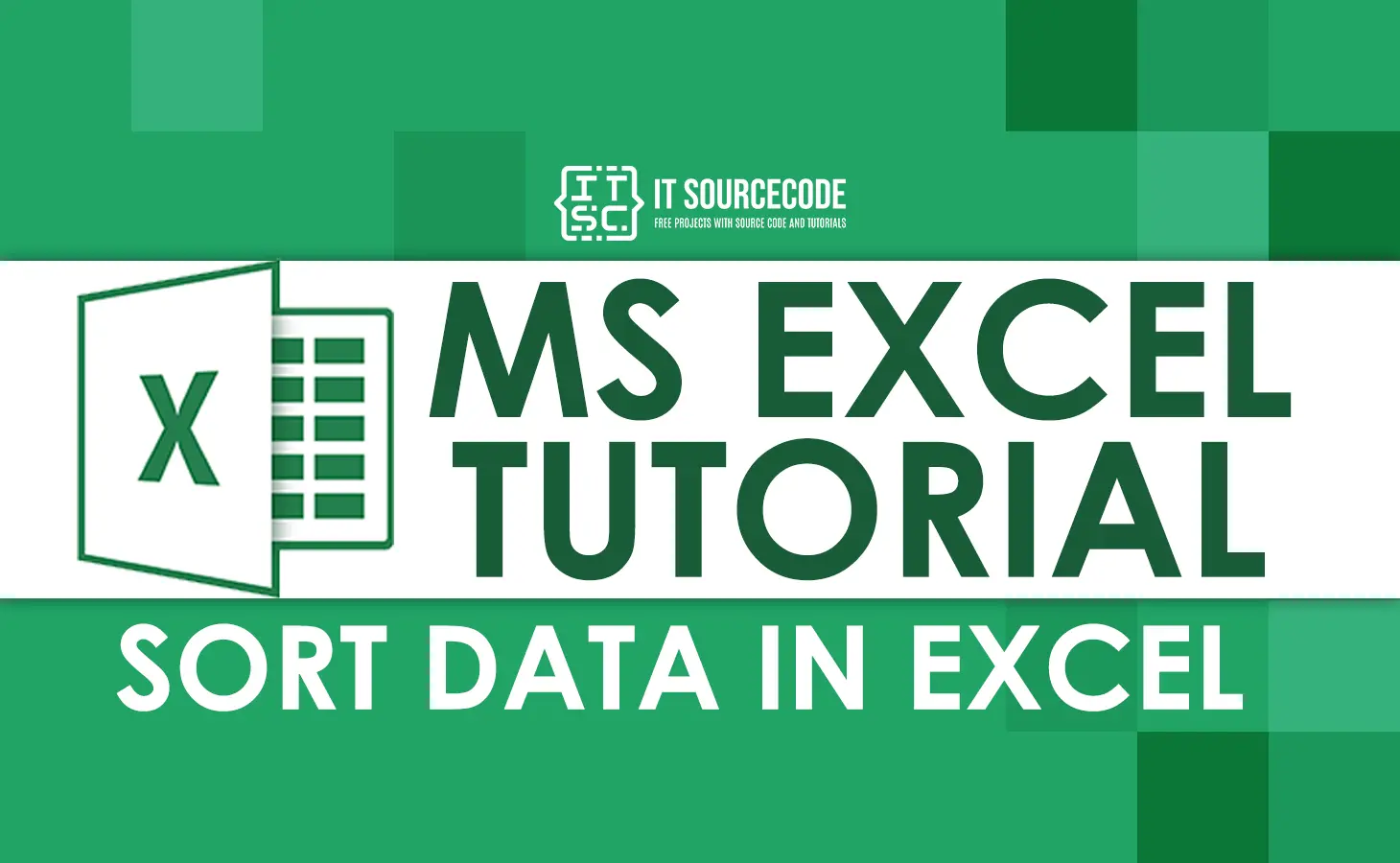 how to sort data in excel