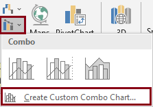 how to combine charts in excel