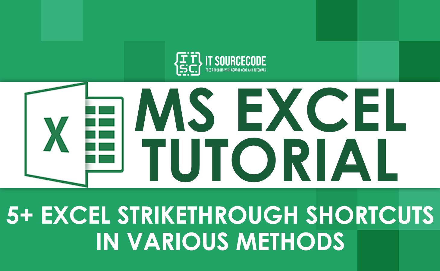 5+ Excel Strikethrough Shortcuts in Various Methods