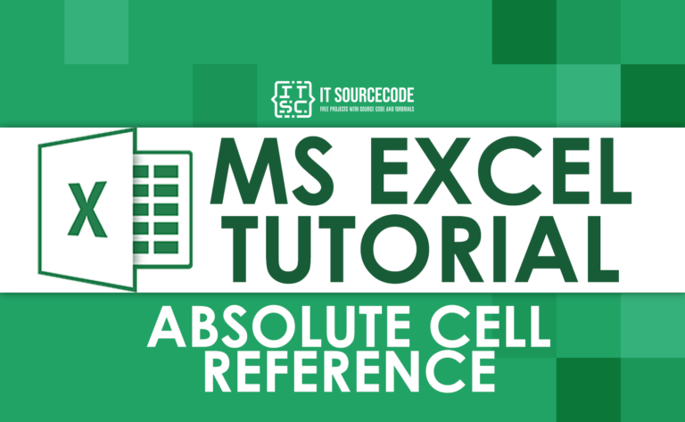 Absolute Cell Reference